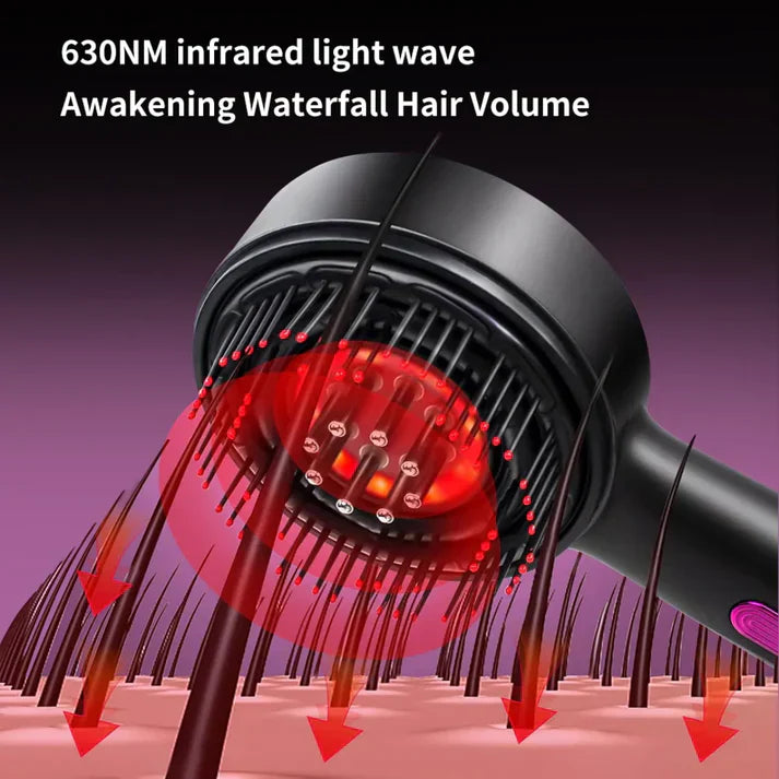Electric Vibration Scalp Massager & Hair Growth Brush