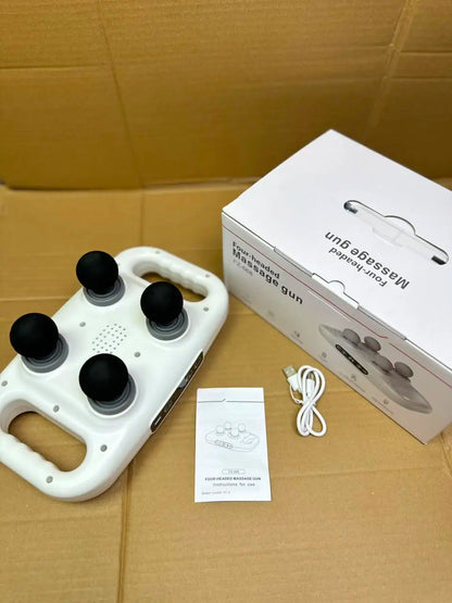 Multi-Head Deep Tissue Massager | Loosen Tight Muscles & Boost Recovery