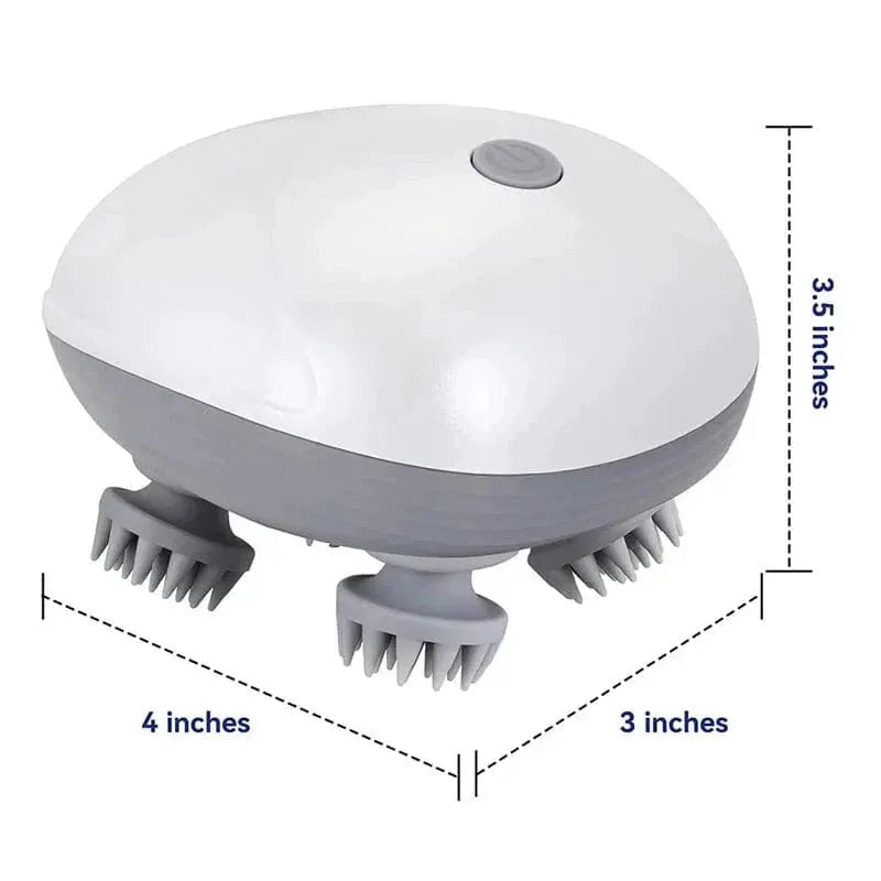 Electric Scalp & Body Massager – Stress Relief for Head, Neck & Shoulders