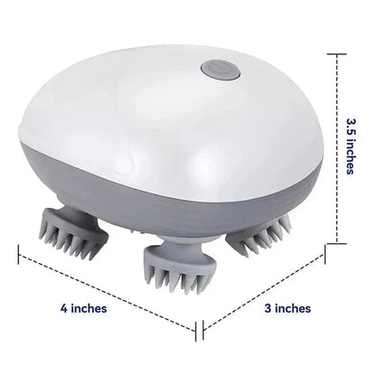 Electric Scalp & Body Massager – Stress Relief for Head, Neck & Shoulders